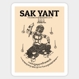 Sak Yant Muay Thai Hanuman Sticker